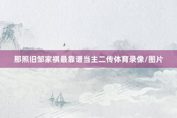 那照旧邹家祺最靠谱当主二传体育录像/图片