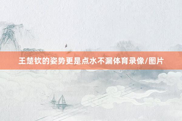王楚钦的姿势更是点水不漏体育录像/图片