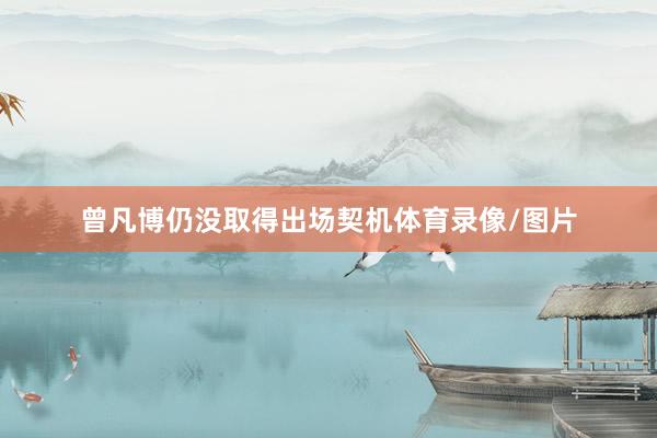 曾凡博仍没取得出场契机体育录像/图片